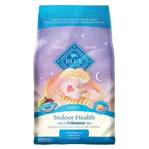 BLUE™ Indoor Health Chicken & Brown Rice Recipe For Adult Cats 7lb