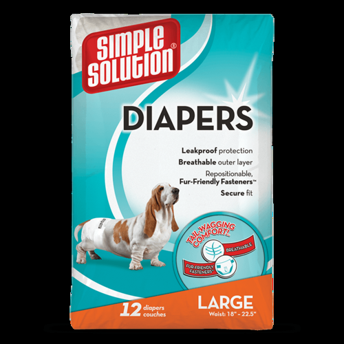 Bramton Company Simple Solutions Disposable Diapers - Large