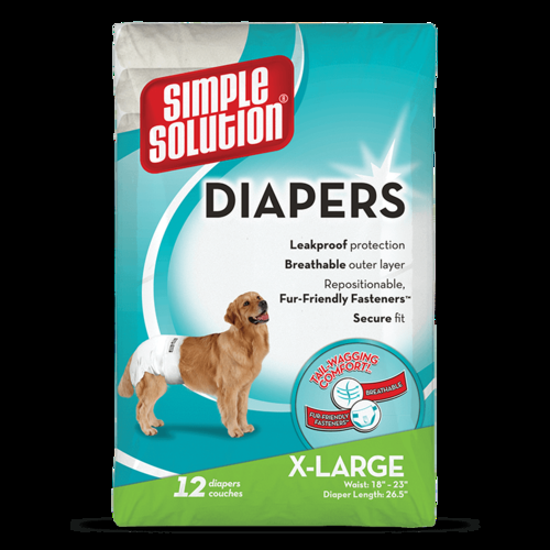 Bramton Company Simple Solutions Disposable Diapers - XLarge
