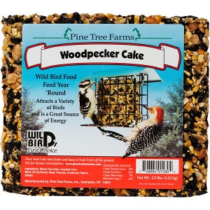 Pine Tree Farms Woodpecker Cake