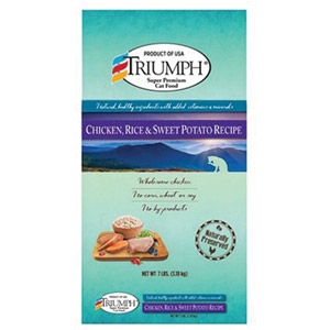 Triumph® Natural Chicken, Rice & Sweet Potato Dry Cat Food