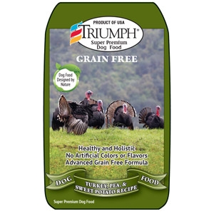 Triumph® Grain Free Turkey, Pea & Sweet Potato Dog Food