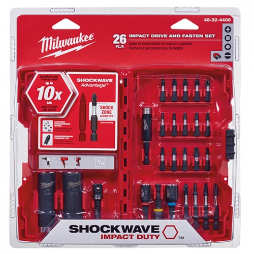 26PC Impact Drive & Fasten Set