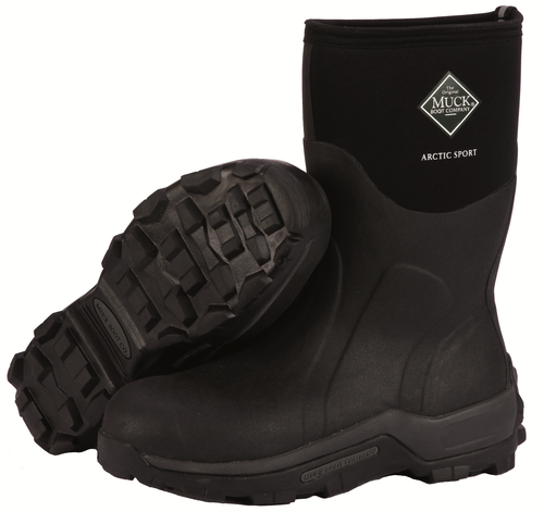 Muck Boots, Arctic Sport, Mid-Black