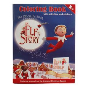 An Elf's Story Coloring Book