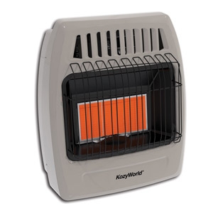 KozyWorld® Natural Gas Infrared Space Heater 