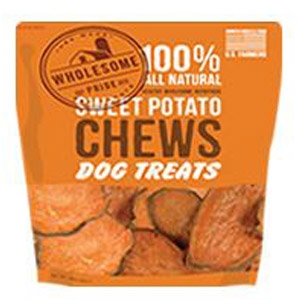 Wholesome Pride Sweet Potato Dog Chews