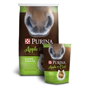 Purina® Apple and Oat-Flavored Horse Treats 15lbs.