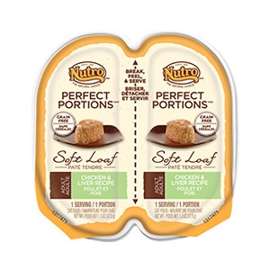 Perfect Portions™ Soft Loaf Chicken & Liver Cat Food Recipe 2.65 oz.