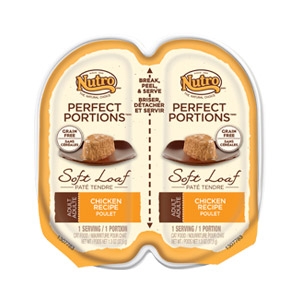 Perfect Portions™ Soft Loaf Chicken Adult Cat Food Recipe 2.65 oz.