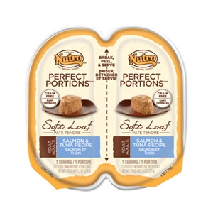 Perfect Portions™ Soft Loaf Salmon Tuna Cat Food Recipe  2.65 oz.