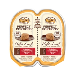 Perfect Portions™ Soft Loaf Turkey & Liver Cat Food Recipe 2.65 oz.
