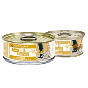 Weruva Cats in the Kitchen Goldie Lox Cat Recipe 3.2oz Can