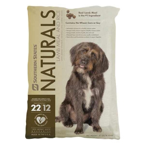 Southern States Naturals Lamb Meal & Rice Dog Food 18lb 40lb