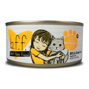 Weruva B.F.F. Tuna & Salmon Soulmates Wet Cat Food 3oz Can