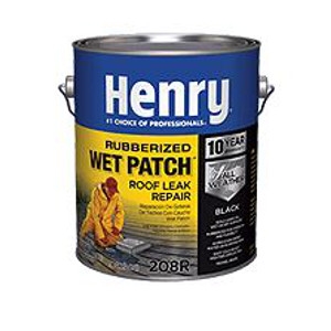 Henry 208R Rubberized Wet Patch Roof Leak Repair 1 Gallon