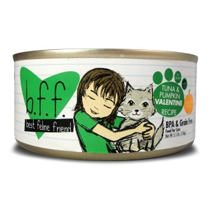 Weruva B.F.F. Tuna & Pumpkin Valentine Cat Food 3oz Can