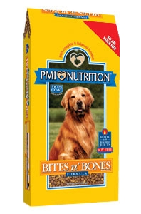 PMI Nutirition Bites N Bones Formula Dog Food 50 pound