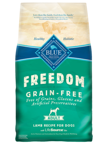 Blue Buffalo Freedom Grain Free Lamb Recipe, 11 and 24 pound bags