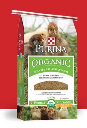 Purina Organic Chicken Feed Starter - Grower