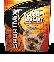 Sportmix Gourmet Biscuit with Real Cheddar Cheese, 3 ounce bag