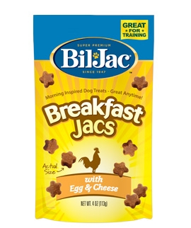 Bil-Jac Breakfast Jacs with Egg and Cheese, 4 ounce bag