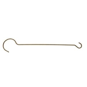 Wrought Iron S Hook Black 30in