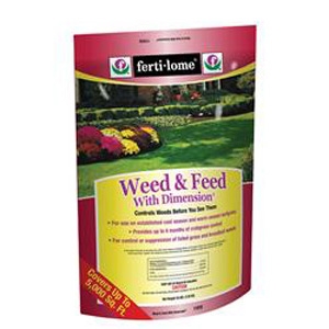 Weed & Feed with Dimension 20-0-4 (16 lbs)