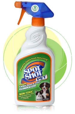 Spot Shot Pet Instant Carpet Stain and Odor Eliminator, 6 ounce spray