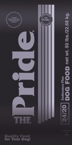 Pride 24/20 Endurance Plus Formula Dog Food, 50 pound bag
