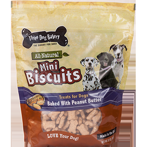 All Natural Mini Biscuits with Peanut Butter 32oz