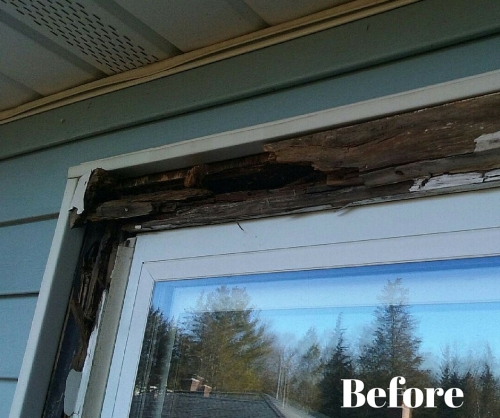 Before Lincoln Windows Installed