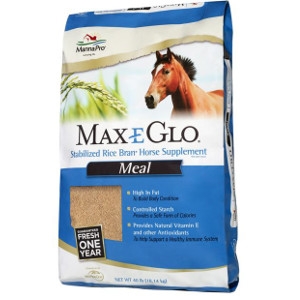 Max-E-Glo Stabilized Rice Bran Horse Supplement Meal 