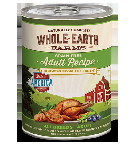 Merrick Whole Earth Farms Adult Dog Cans