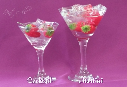 Glassware Martini 9.5 oz.