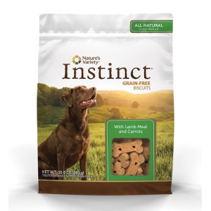 Nature's Variety Instinct Biscuits Lamb Meal with Carrots and Mint