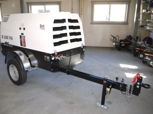 185 CFM Compressor, Towable
