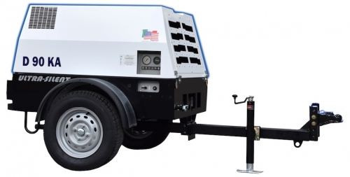 90 CFM Compressor, Towable