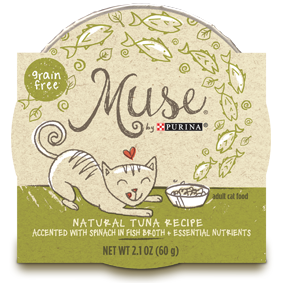 Muse by Purina: Natural Tuna Recipe in Broth Cat Food