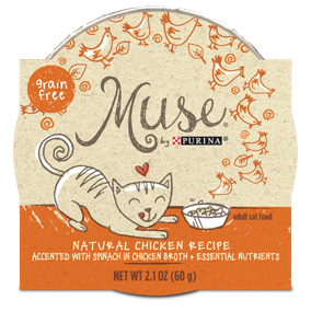 Muse by Purina: Natural Chicken Recipe in Broth Cat Food