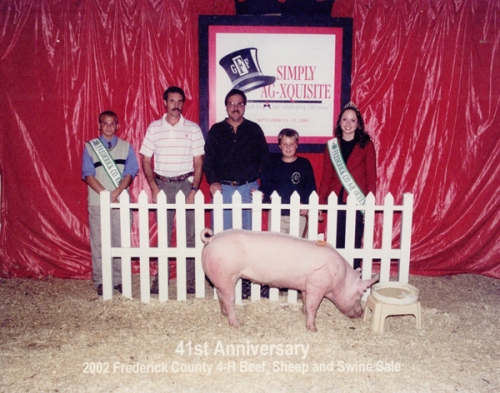 2002 Frederick County 4-H Beef, Sheep, and Swine Sale
