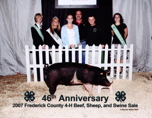 2007 Frederick County 4-H Beef, Sheep, and Swine Sale