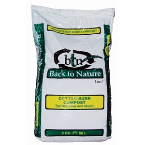 Cotton Burr Compost by Back to Nature