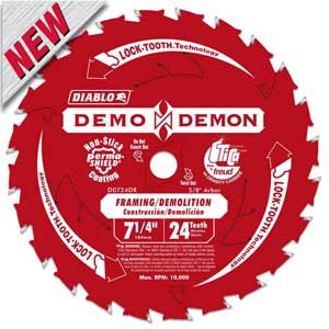 Freud 7-1/4” Demo Demon Circular Saw Blade