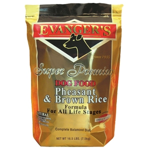 Evangers Pheasant & Brown Rice Dry Dog Food