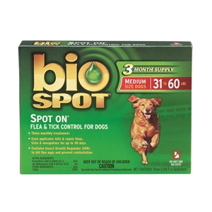 Bio Spot Spot On Topical Flea & Tick Control for Dogs for Medium Dogs