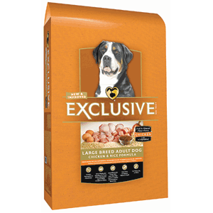 Exclusive® Chicken & Rice Large Breed Adult