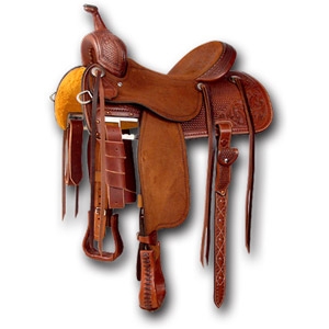 Sherry Cervi Crown C Barrel Racer Saddle