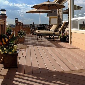 Fiberon Professional Decking in Brown
