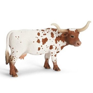 Texas Longhorn Cow Toy Figurine